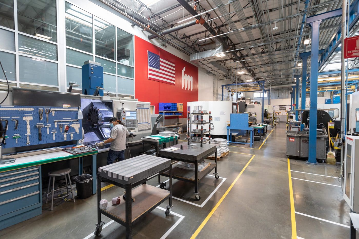 Interior Of Manufacturing Facility